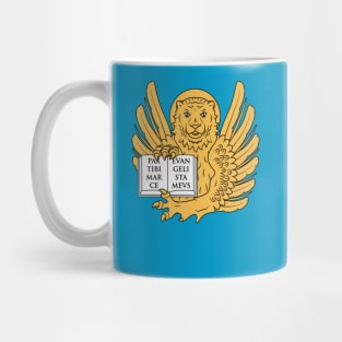 Older Lion of Venice flag Mug